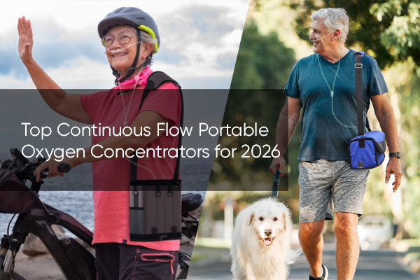 Top Continuous Flow Portable Oxygen Concentrators for 2026