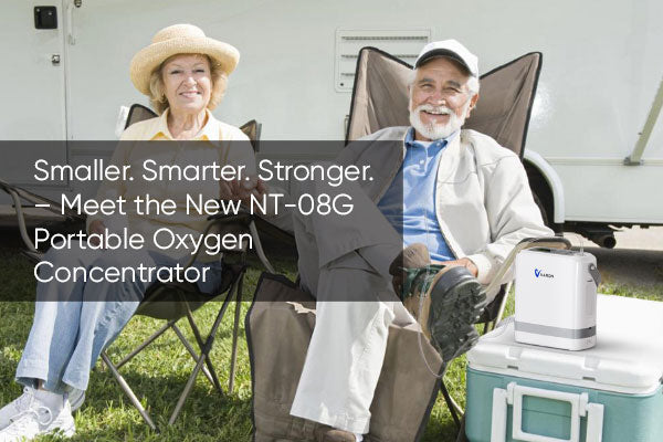 Smaller. Smarter. Stronger. – Meet the New NT-08G Portable Oxygen Concentrator