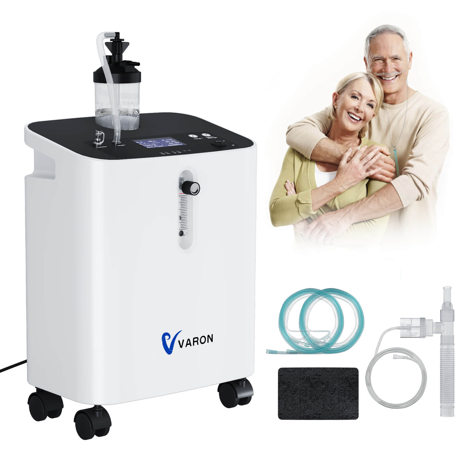 VARON 1-10 L/min Home Oxygen Concentrator JAY-3EW