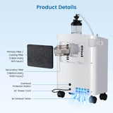 VARON 1-10 L/min Home Oxygen Concentrator JAY-3EW