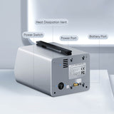 VARON 1-5L Versatile Continuous Flow Portable Oxygen Concentrator for Travel + Free Adapter