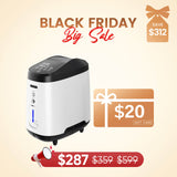 Upgraded VARON 1-8L/min Home Oxygen Concentrator 105W Pro