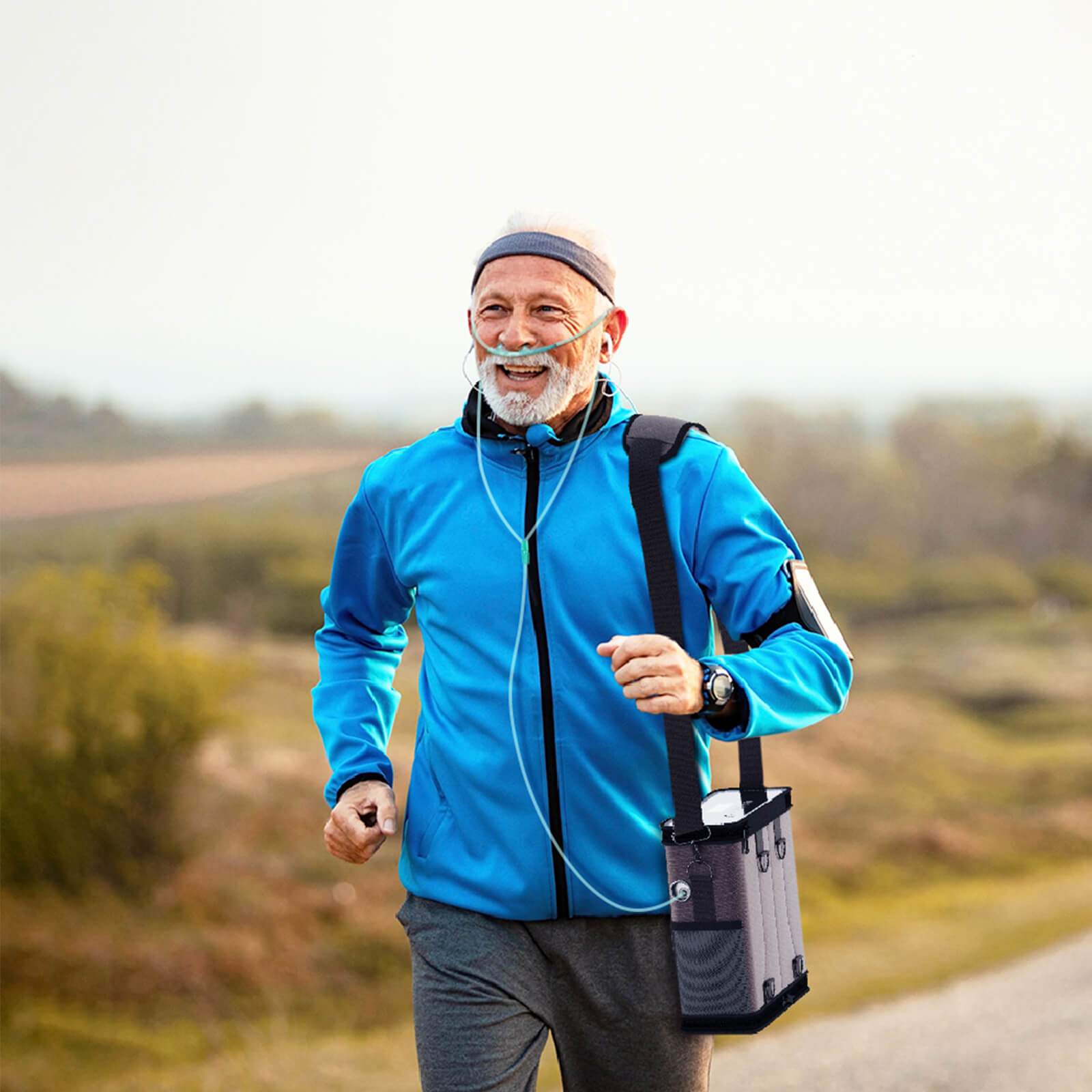 Best Selling VARON 1-6L Continuous Flow Portable Oxygen Concentrator NT-06