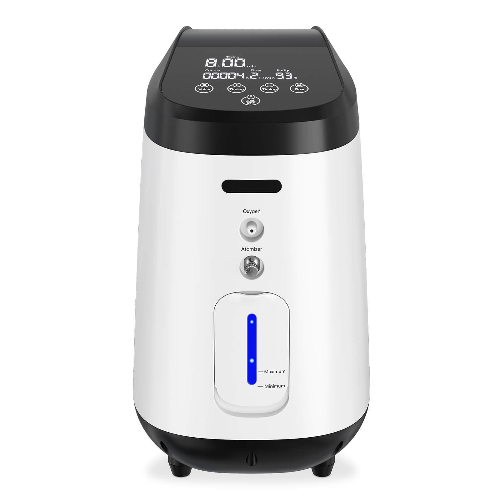 Upgraded VARON 1-8L/min Home Oxygen Concentrator 105W Pro