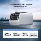 VARON 1-5L Versatile Continuous Flow Portable Oxygen Concentrator for Travel + Free Adapter