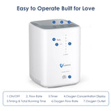 Best Selling🔥1-7L Home Oxygen Concentrator NT-04| 42 dB | Lightweight