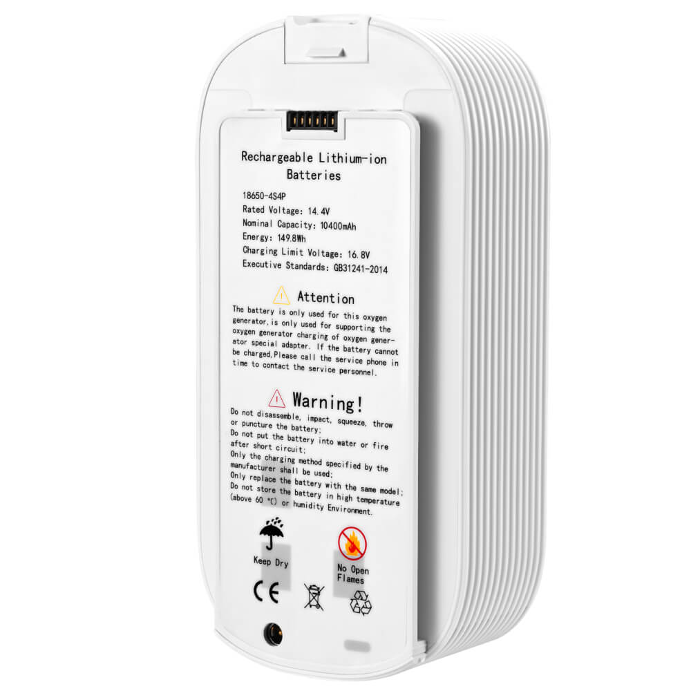 16 Cell Battery for Portable Oxygen Concentrator NT-02