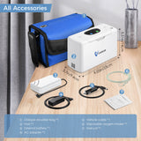 VARON 3L Continuous Flow Portable Oxygen Concentrator NT-05