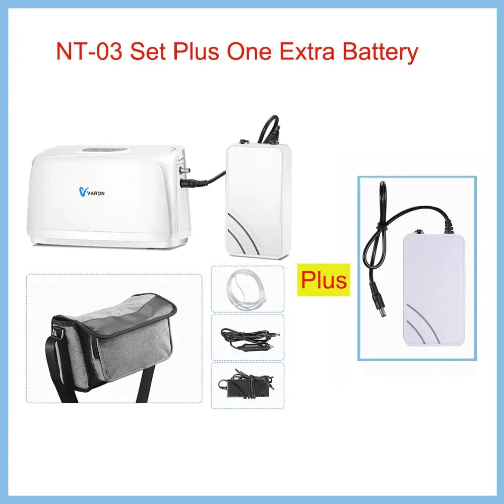 VARON 3L/min Portable Oxygen Concentrator NT-03