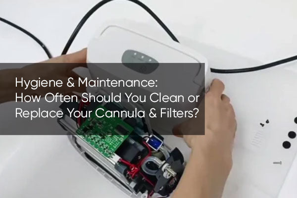 Hygiene & Maintenance: How Often Should You Clean or Replace Your Cannula & Filters?