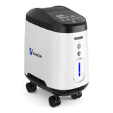 VARON 1-9L/min 105W Pro Wheel Home Oxygen Concentrator with Convenient Wheel Design