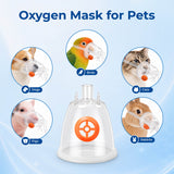 Pet Oxygen Mask Kit for Dogs, Cats & Small Animals