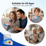 2-in-1 Breathing Trainer for Inhalation & Exhalation Exercise