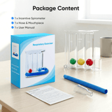 2-in-1 Breathing Trainer for Inhalation & Exhalation Exercise