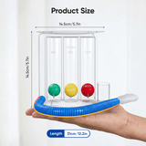 2-in-1 Breathing Trainer for Inhalation & Exhalation Exercise