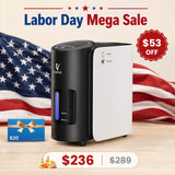 1-7L/min Adjustable Home Oxygen Concentrator 101W