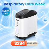 Upgraded VARON 1-8L/min Home Oxygen Concentrator 105W Pro