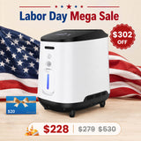 VARON 1-7 L/min Home Oxygen Concentrator 105W