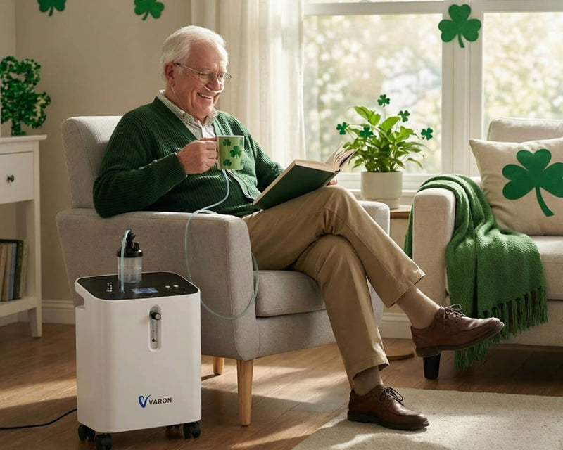 VARON 1-10 L/min Home Oxygen Concentrator Serene 3