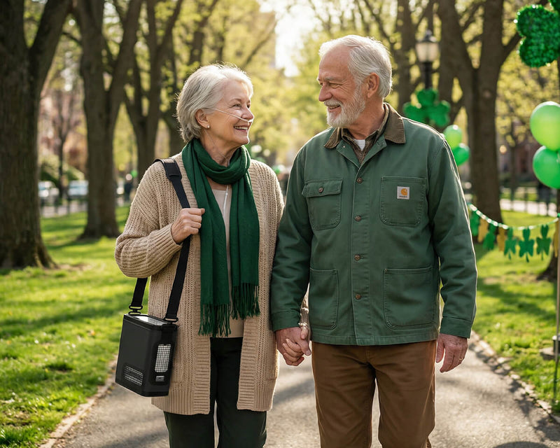 New Arrival VARON  1-8L Pulse Flow Portable Oxygen Concentrator NT-08G