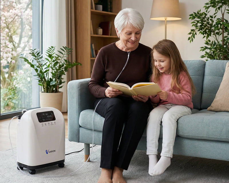 New Arrival VARON 1-9L/min Home Oxygen Concentrator VH-4