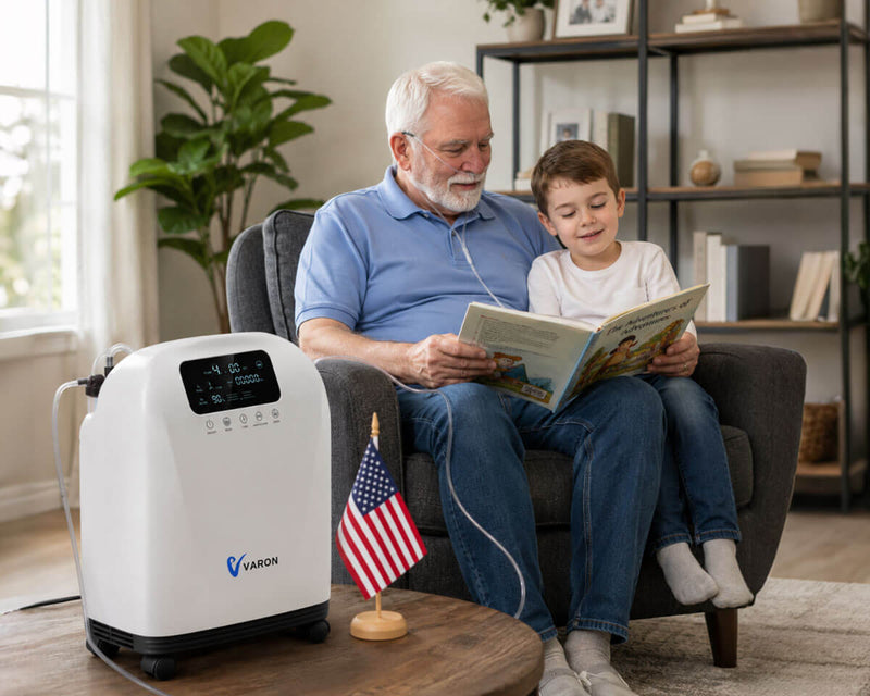 New Arrival VARON 1-9L/min Home Oxygen Concentrator VH-4