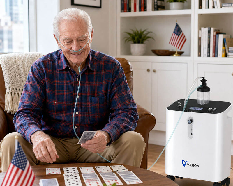 VARON 1-10 L/min Home Oxygen Concentrator Serene 3