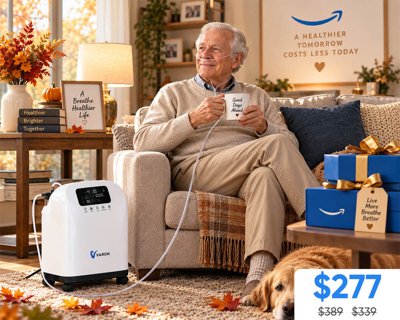 New Arrival VARON 1-9L/min Home Oxygen Concentrator VH-4