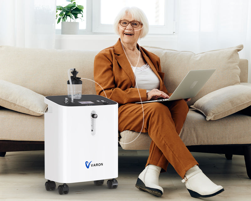 VARON 1-10 L/min Home Oxygen Concentrator Serene 3