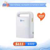 Best Selling🔥4.85lbs Lightweight 1-5L Portable Oxygen Concentrator NT-02