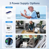 New Arrival VARON  1-8L Pulse Flow Portable Oxygen Concentrator NT-08G