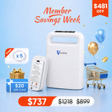 Best Selling🔥4.85lbs Lightweight 1-5L Portable Oxygen Concentrator NT-02