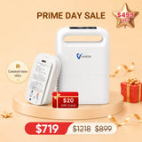 Best Selling🔥4.85lbs Lightweight 1-5L Portable Oxygen Concentrator NT-02