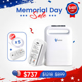 Best Selling🔥4.85lbs Lightweight 1-5L Portable Oxygen Concentrator NT-02