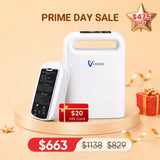 Best Selling🔥4.85lbs Lightweight 1-5L Portable Oxygen Concentrator NT-02
