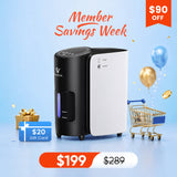 1-7L/min Adjustable Home Oxygen Concentrator 101W