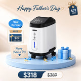 VARON 1-9L/min 105W Pro Wheel Home Oxygen Concentrator with Convenient Wheel Design