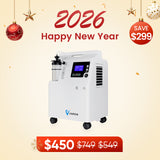 VARON FDA Approved 5L Medical Grade Home Oxygen Concentrator Serene 5