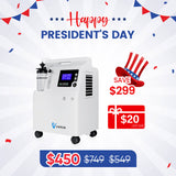 VARON FDA Approved 5L Medical Grade Home Oxygen Concentrator Serene 5