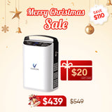 Upgraded VARON 1-5L Pulse Flow Portable Oxygen Concentrator NT-01