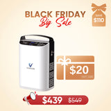 Upgraded VARON 1-5L Pulse Flow Portable Oxygen Concentrator NT-01