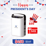 Upgraded VARON 1-5L Pulse Flow Portable Oxygen Concentrator NT-01