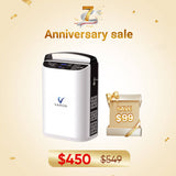 Upgraded VARON 1-5L Pulse Flow Portable Oxygen Concentrator NT-01