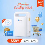 Best Selling🔥4.85lbs Lightweight 1-5L Portable Oxygen Concentrator NT-02