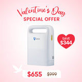 Best Selling🔥4.85lbs Lightweight 1-5L Portable Oxygen Concentrator NT-02