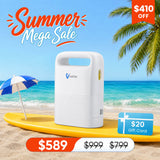 Best Selling🔥4.85lbs Lightweight 1-5L Portable Oxygen Concentrator NT-02
