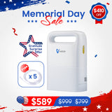 Best Selling🔥4.85lbs Lightweight 1-5L Portable Oxygen Concentrator NT-02