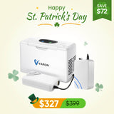 3L Continuous Flow Portable oxygen concentrator NT-05 + An Extra 8 Cell Battery