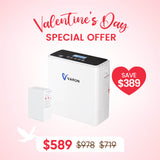 Best Selling VARON 1-6L Continuous Flow Portable Oxygen Concentrator NT-06