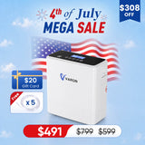 Best Selling VARON 1-6L Continuous Flow Portable Oxygen Concentrator NT-06